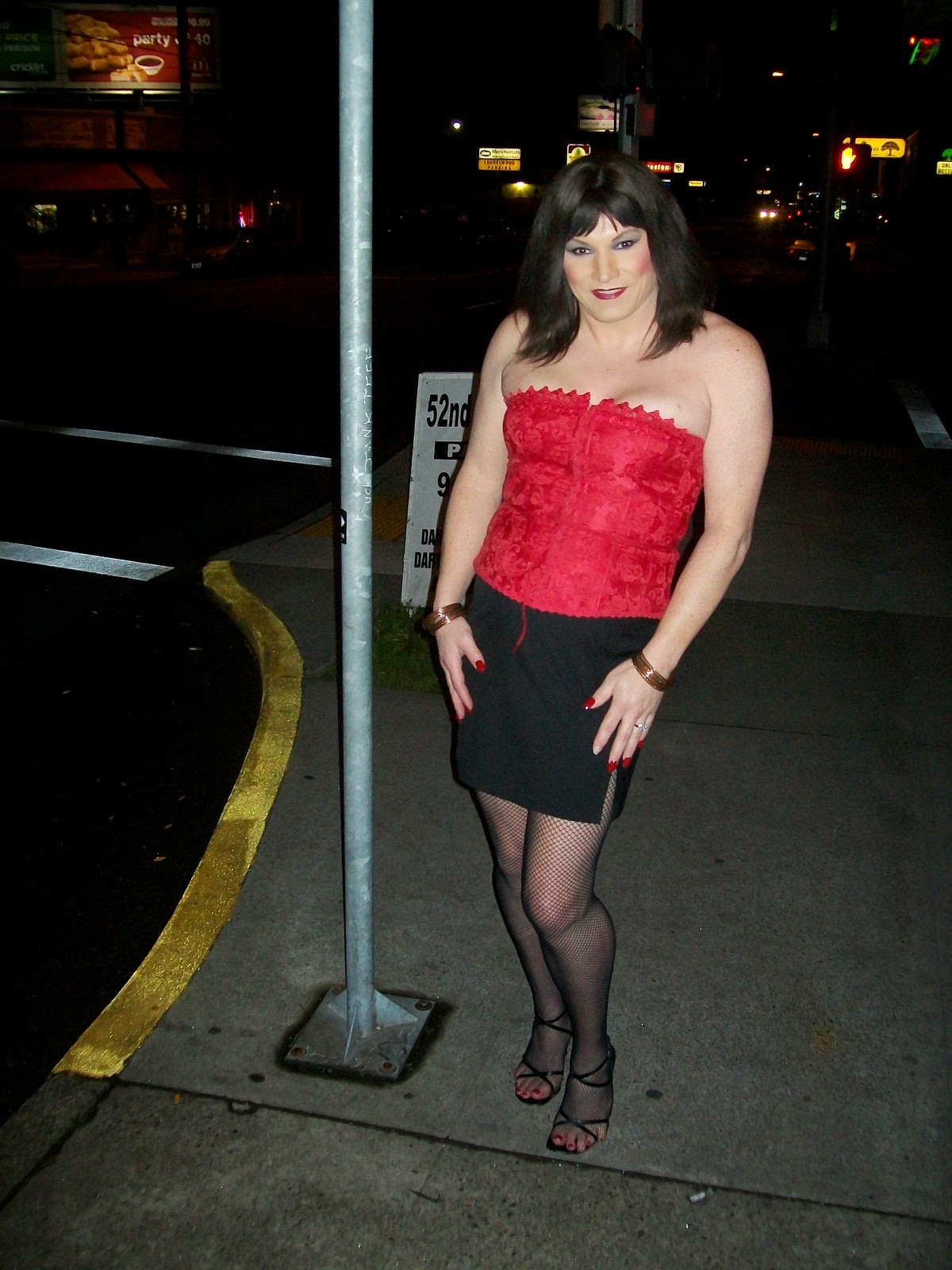 Chubby crossdressers