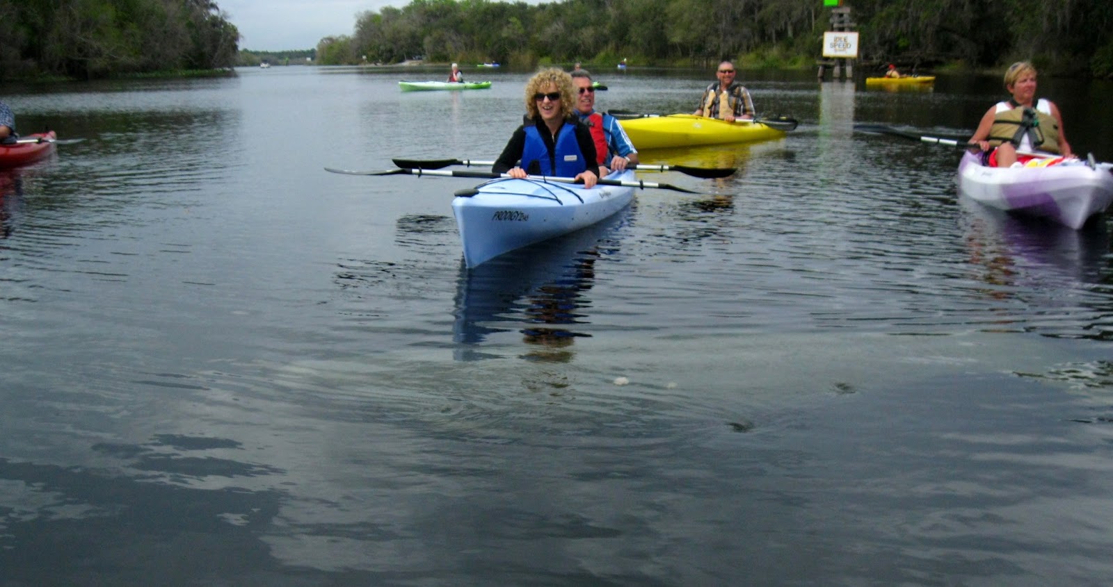 Central Florida Kayak Tours Kayaking with the Manatees, February 6, 2013