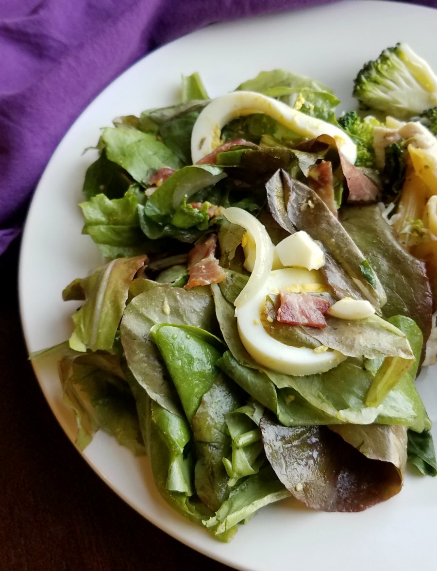 Cooking With Carlee Wilted Lettuce Salad With Warm Bacon Dressing