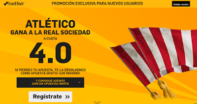 betfair Atletico gana Real Sociedad supercuota 4 Liga 1 marzo betfair Atletico gana Real Sociedad supercuota 4 Liga 1 marzo