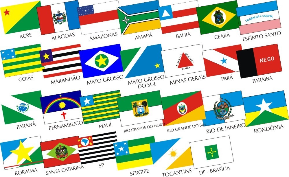 Artes Daniele MATRIZES BANDEIRAS DOS ESTADOS DO BRASIL Artes Daniele MATRIZES BANDEIRAS DOS ESTADOS DO BRASIL
