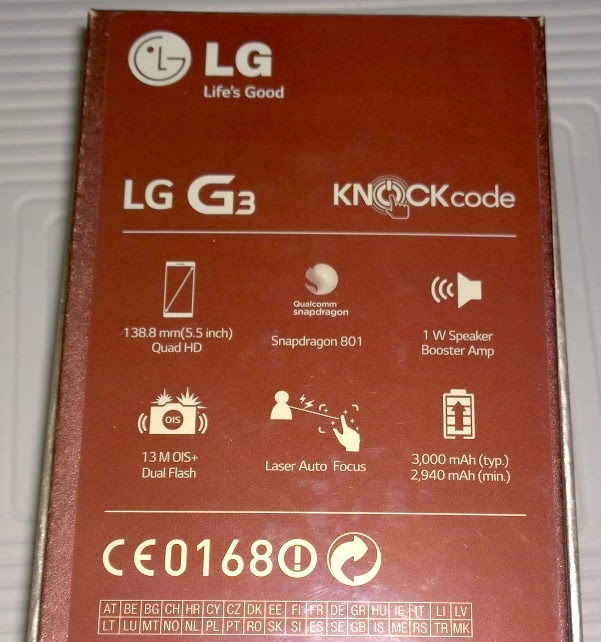 LG G3 Unboxing