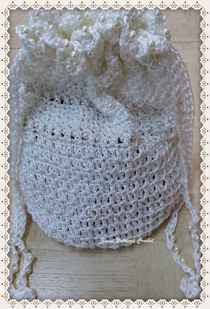 teddy bear crochet bag