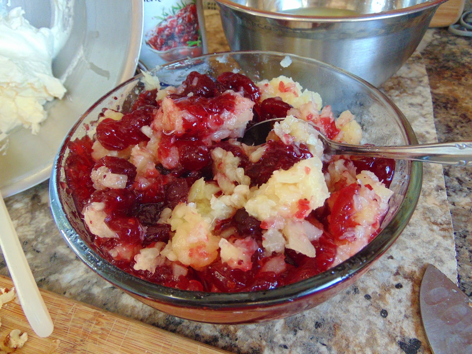Frozen Holiday Cranberry Salad