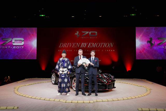 フェラーリ70周年記念イベントが日本で開催!「ラ フェラーリ・アペルタ」や貴重な歴代モデルが両国国技館で披露。