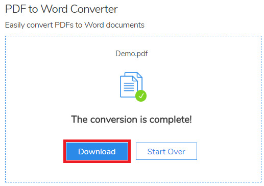 how to convert pdf file to word file online free
