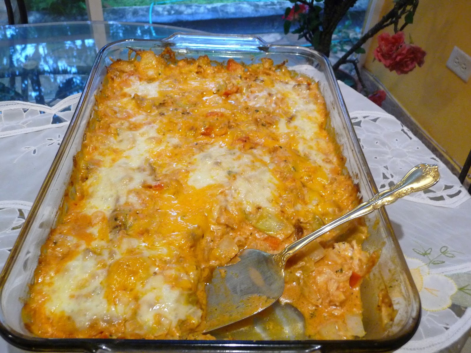 CHICKEN AND CABBAGE CASSEROLE