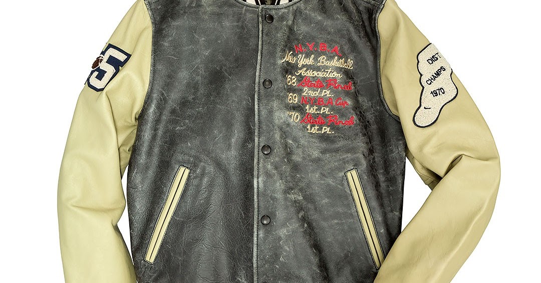 MF LEATHER WEAR NY Basketball Association Varsity Jacket