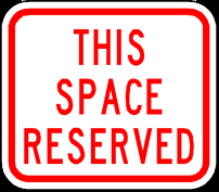 This Space Reserved