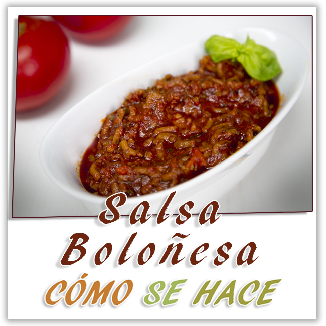  Salsa Boloñesa