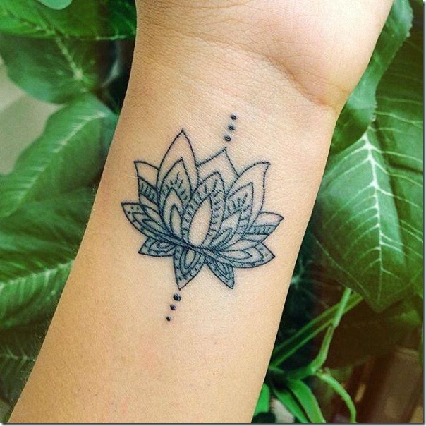 Tatuagens femininas de flor de lótus Tatuagens femininas de flor de lótus