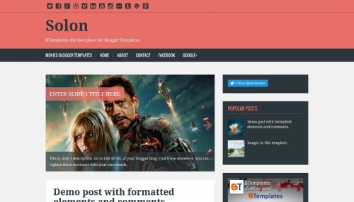 افضل قالب لمدونة blogger افلام افضل قالب لمدونة blogger افلام