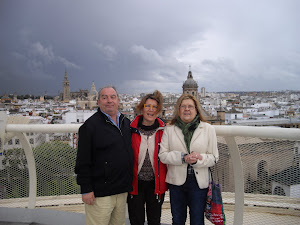 Con Pepe Calahorro e Inma. Abril 2012