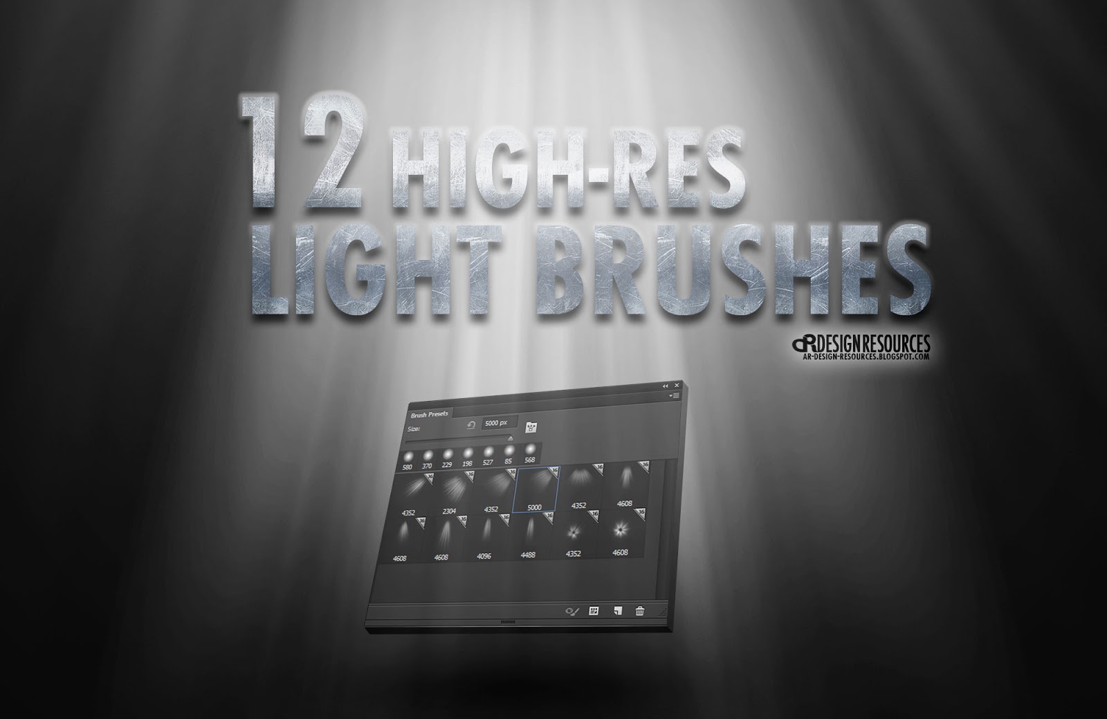 12 Highres Light Brushes rada
