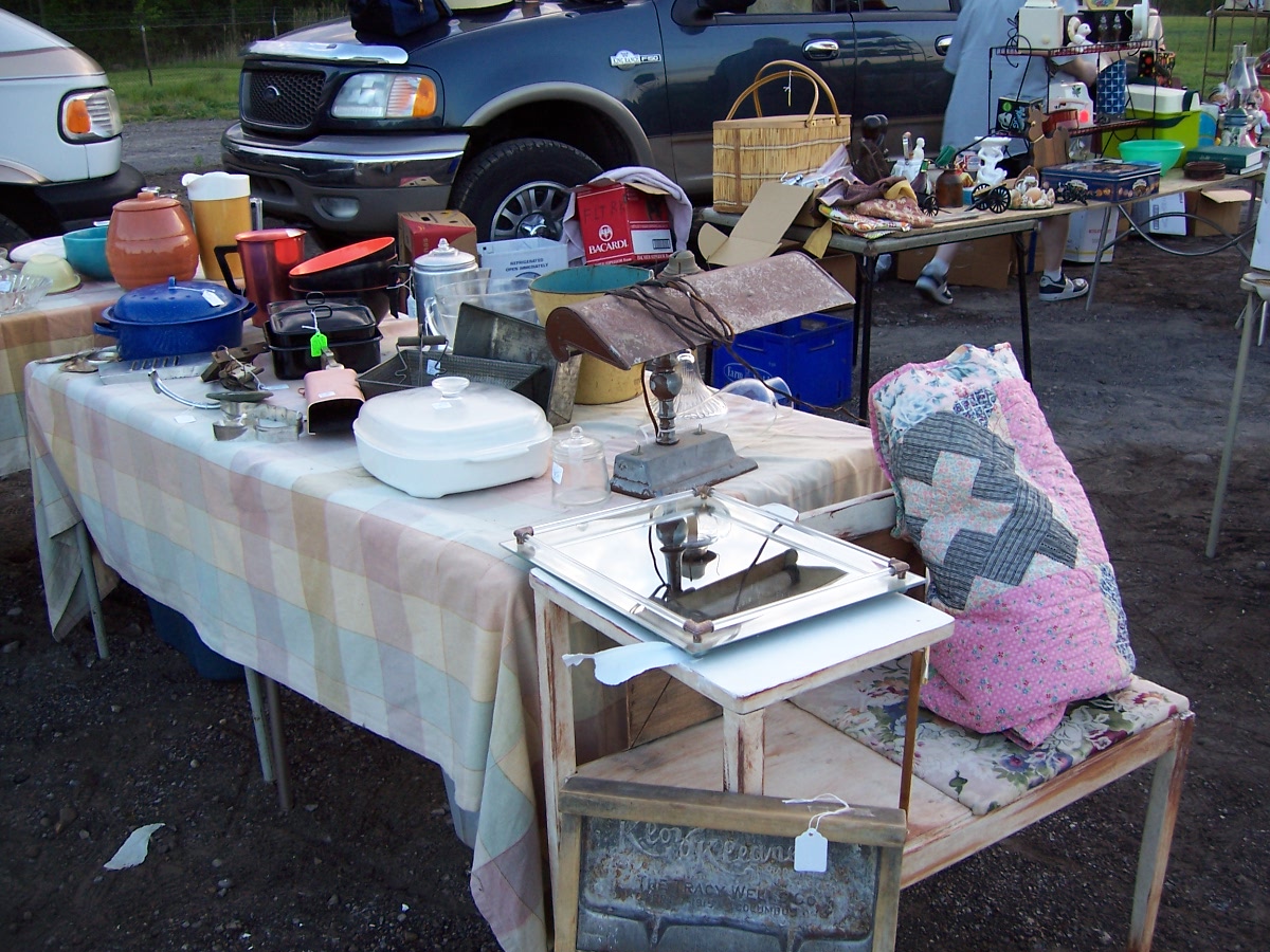 CALICO CUPBOARD ANTIQUES FLATROCK FLEA MARKET REPORT