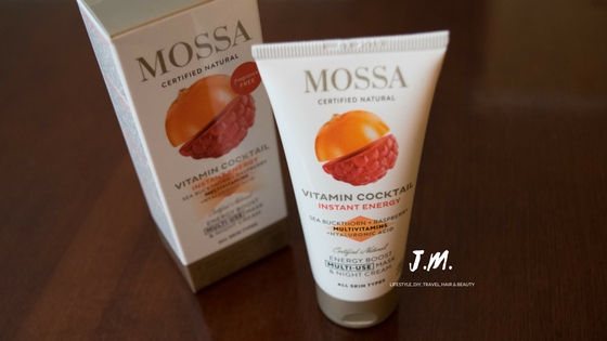 J.M.: MOSSA Energy Boost Multi-use Mask & Night Cream Review J.M.