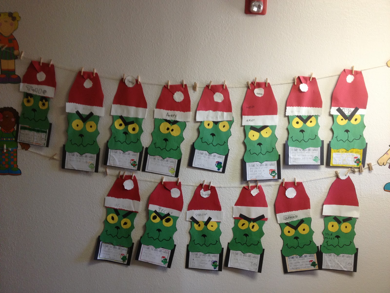 Faithfully in First - a first grade blog: Christmas Crafts