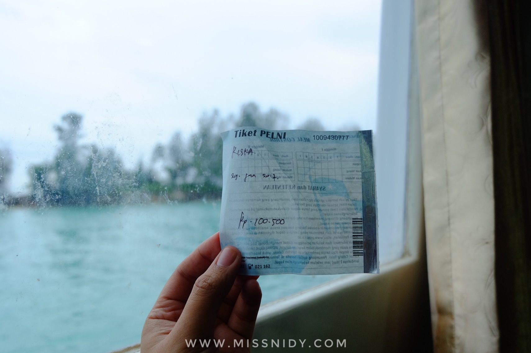 harga tiket kapal cepat KM Express Bahari ke Pulau Tidung