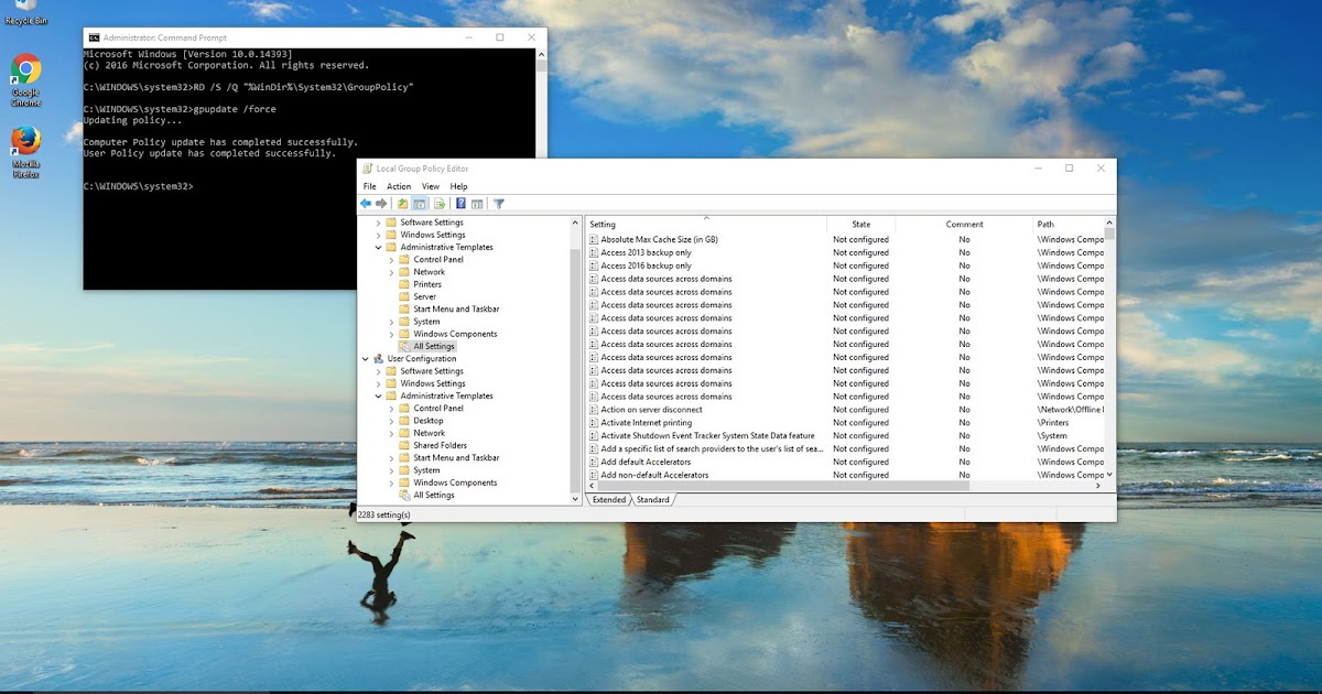How to Reset All Local Group Policy Objects to Their Default Settings