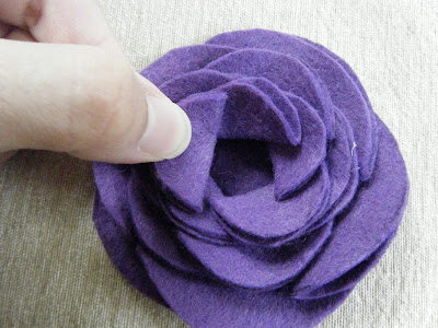 Felt Flower Rose tutorial – Melanie Ham