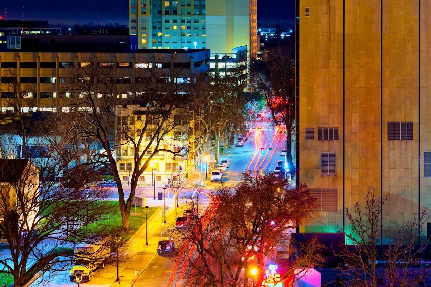 Colorful Night Town Colorful Night Town