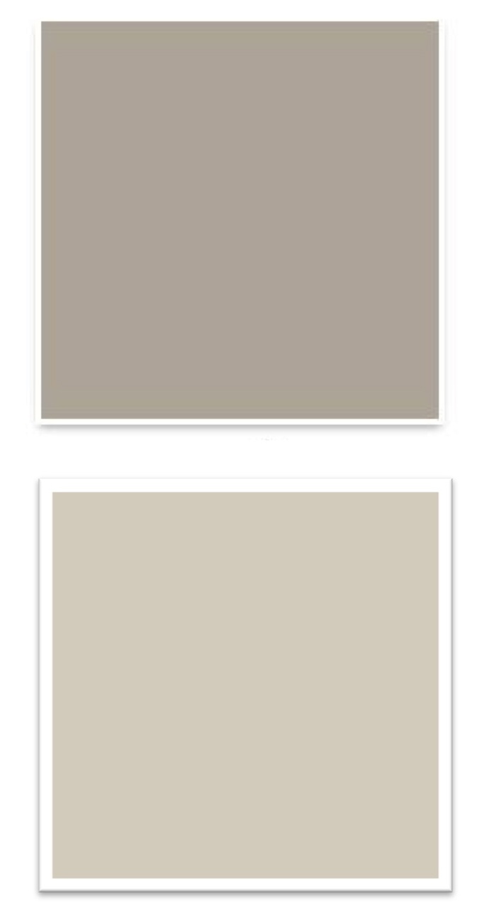 The Yellow Cape Cod Navy Gray And Tan Sunroom The Pillows Tie Neutral Tan Wall Colors We Recommended Balanced Beige And Agreeable Gray In With Furniture Navy Blue Accents Used