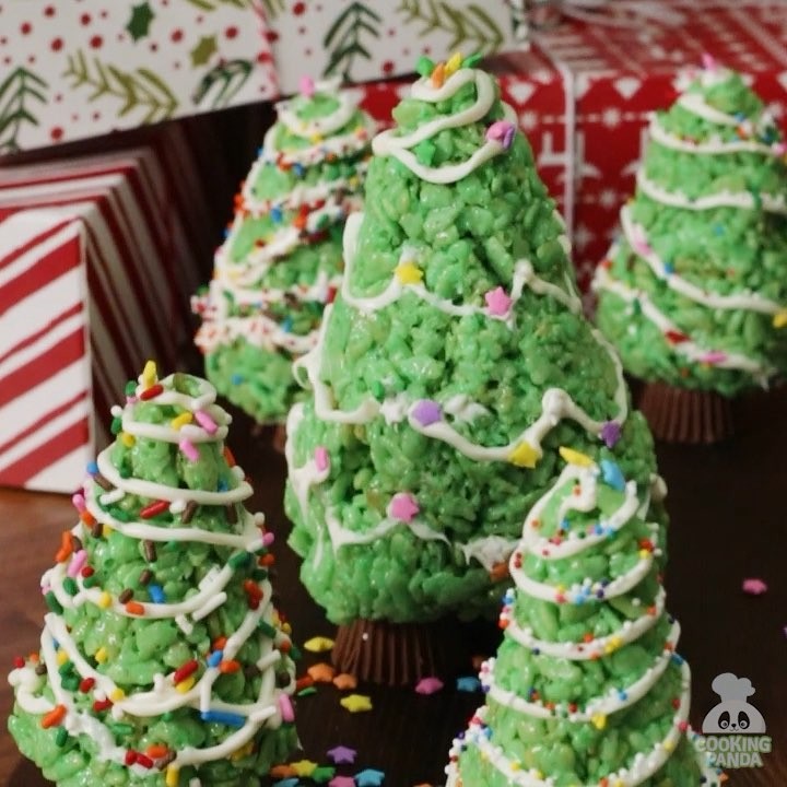 christmas tree rice krispies lighting up your holy night how to video - Videos Of Decorated Christmas Trees christmas tree rice krispies lighting up your holy night how to video - Videos Of Decorated Christmas Trees