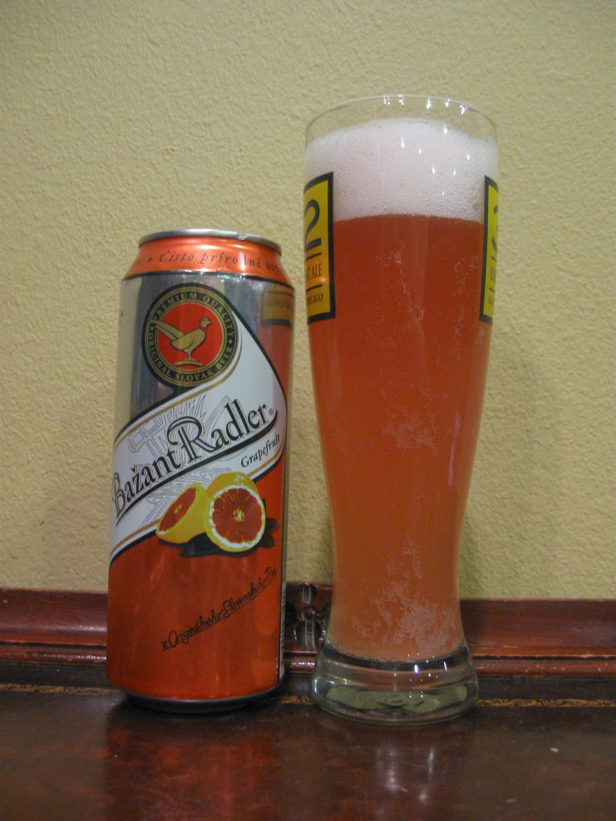 Doing Beer Justice Bazant Radler Grapefruit