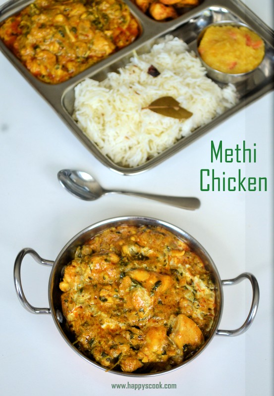 Methi Chicken Recipe Fenugreek Chicken Chicken Methi Chicken Recipes Chef Venkatesh Bhat