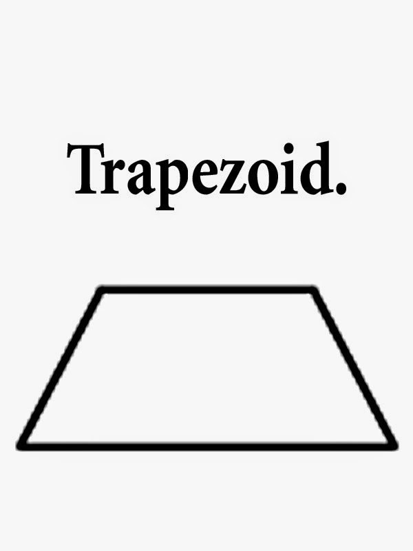 Trapezoid Worksheets Shapes And Their Names