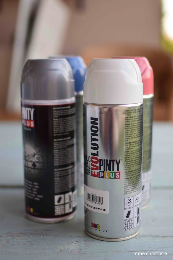 www.annecharriere.com, pintar con pintura spray, facilísimo,