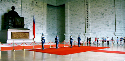 Changing Guards Ceremony at CKS Memorial Hall Taipei