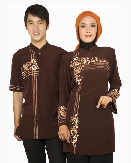  Model  Baju  Muslim Couple  Terbaru Untuk Suami  Istri 