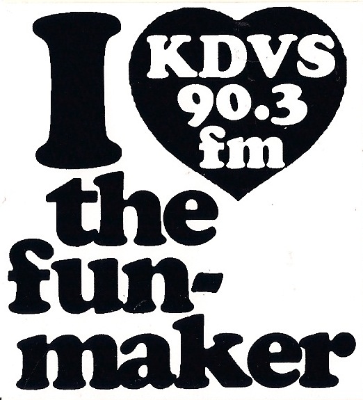 Radio Sticker of the Day College Radio Day KDVS