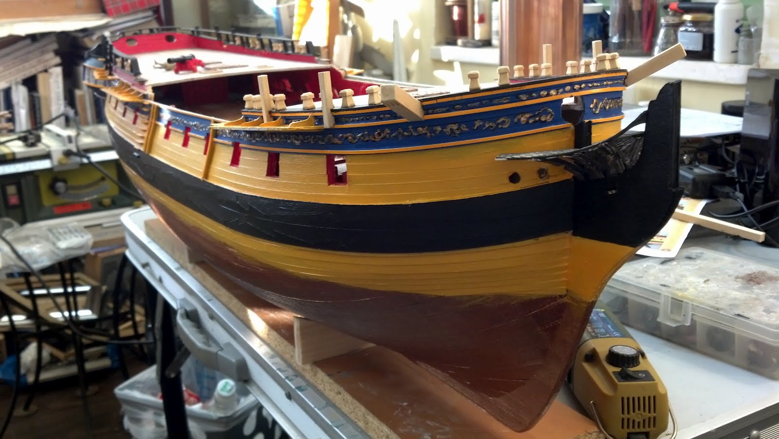 MODELSHIPS & WORLD IN SCALE HMS Enterprize (Part 4)
