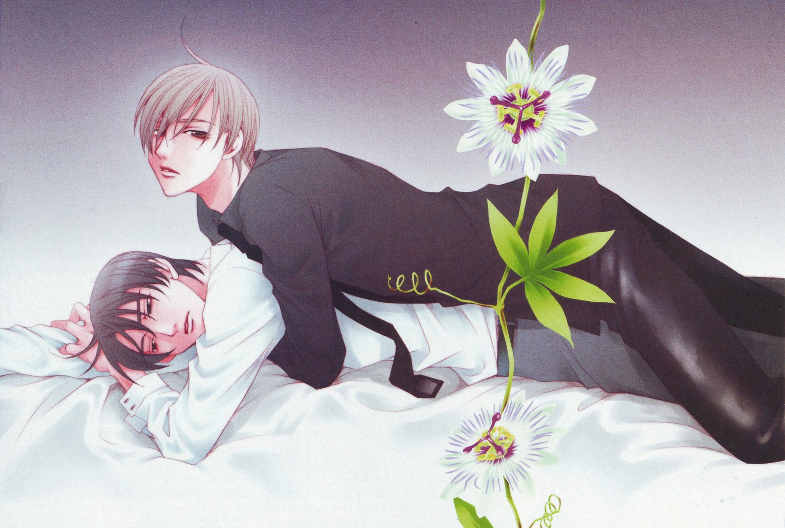 яой цветок. яой цветок. гейсакя манхуа. манхва цветы. яой с цветами.