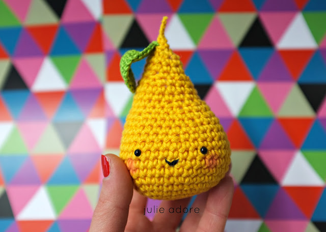 crochet amigurumi fruit