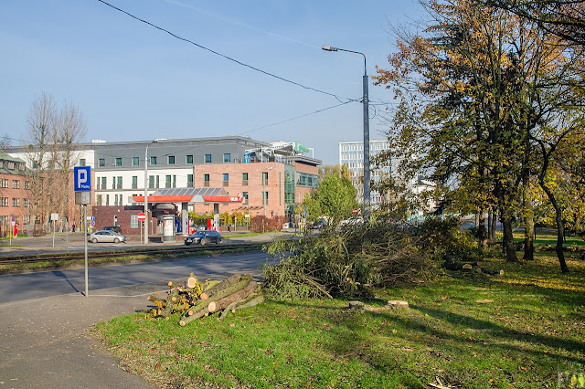 Budowa trasy tramwajowej na ulicy Kujawskiej w Bydgoszczy