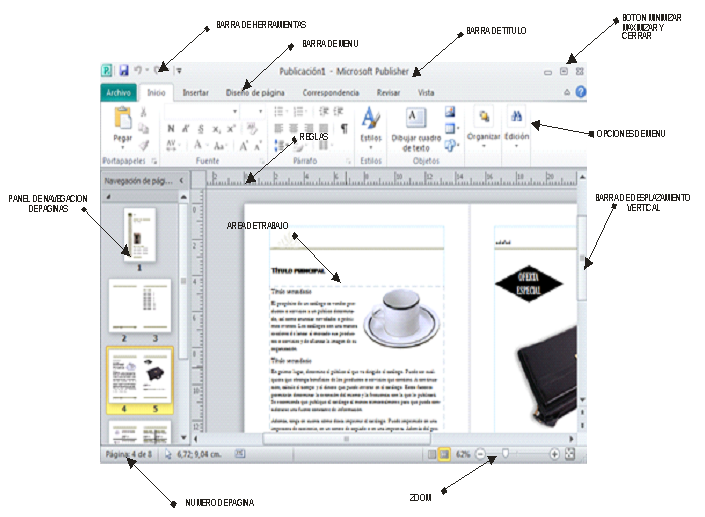 El maravilloso mundo de las TIC's : Publisher 2010.