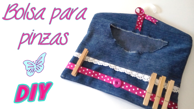 Yuyis Creations: DIY ♡ Cómo hacer una bolsa para pinzas de ropa