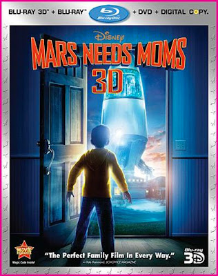 Download Mars Needs Moms 3D (2011) BluRay 720p Half SBS 500MB Ganool