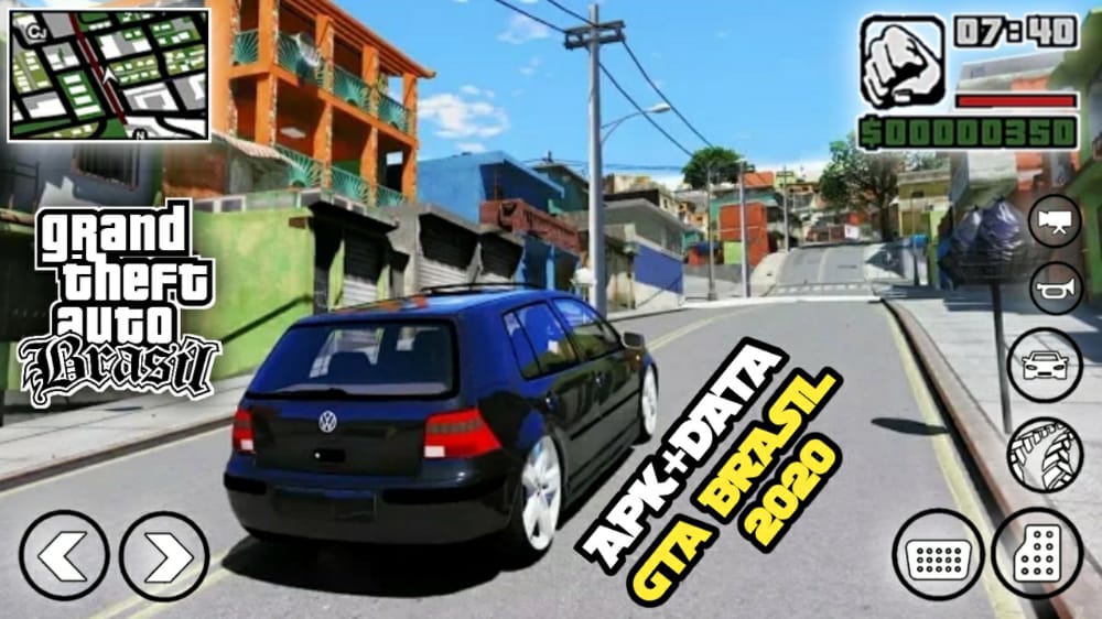 BAIXAR GTA BRASIL LITE para CELULARES FRACOS • Apk+Data 2020  GTA SA MOD