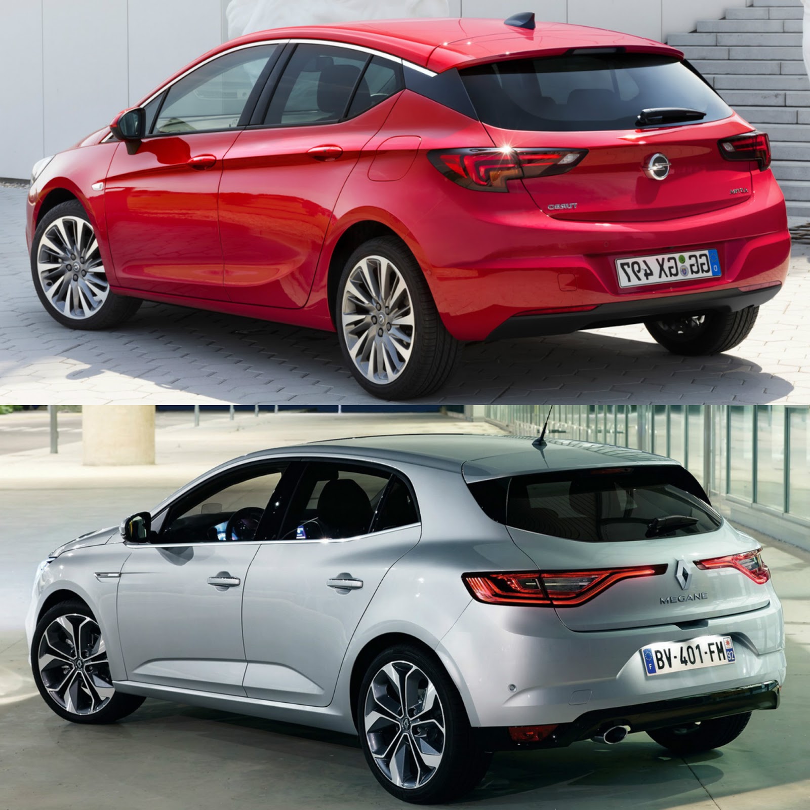 Yeni Opel Astra Yeni Renault Megane Karşılaştırması