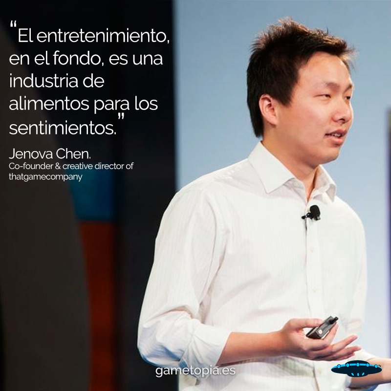 Frase de inspiración de Jenova Chen