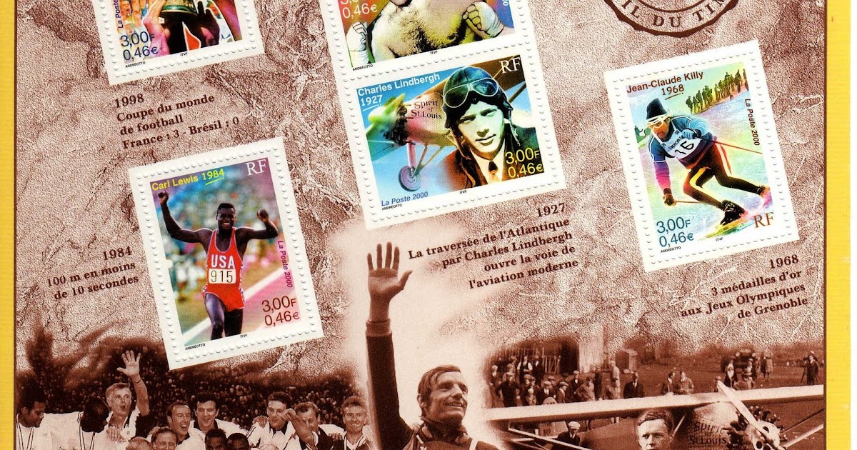Le Siecle Au Fil Du Timbre Sport Timbres...: Le siècle au fil du timbre - Sport