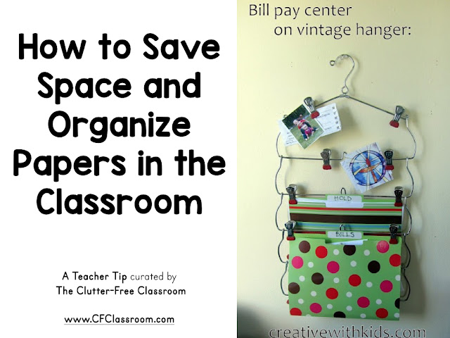 Classroom organization is a important. This tip will show teachers how to organize papers and create extra storage in the classroom. Classroom organization is a important. This tip will show teachers how to organize papers and create extra storage in the classroom.