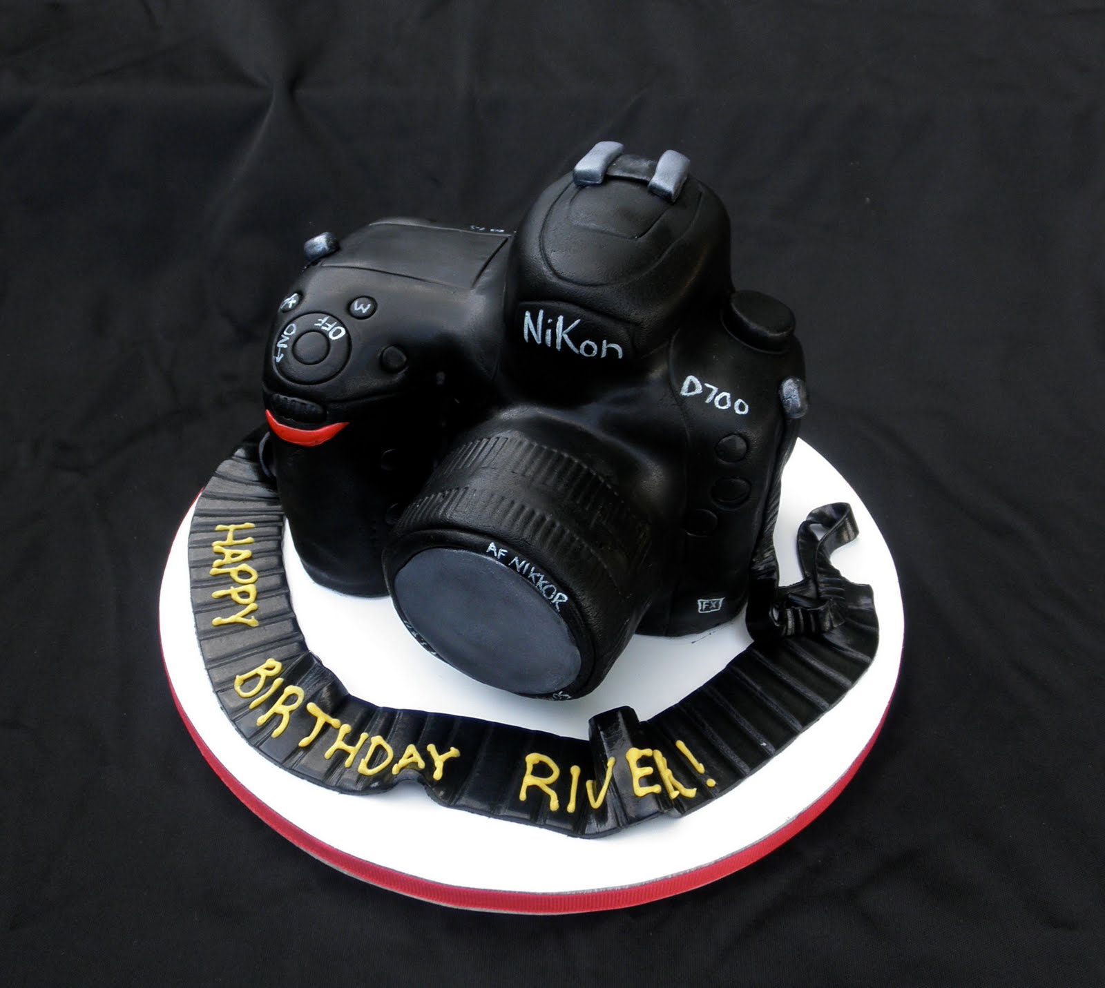 Sweet T's Cake Design Nikon D700 Camera Cake