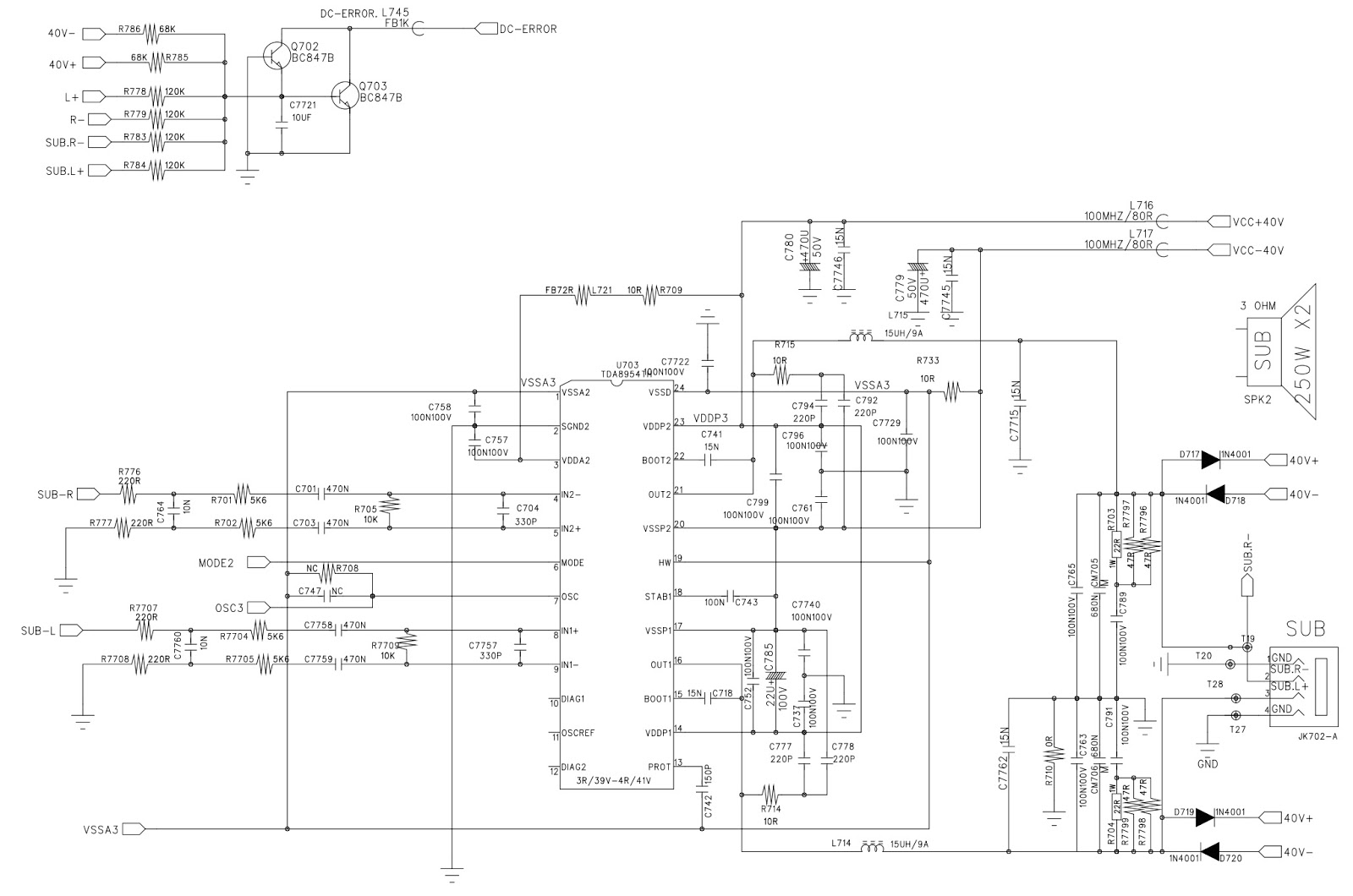 Philips Universal Preamplifier Circuit Diagram