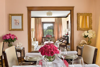 Contemporary Dining Room Decorating Ideas for References Eclectic Dining Room with Interesting Dining Room Decorating Ideas and Beautiful Flowers in the Glass Vases