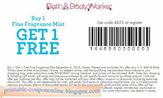Free Printable Bath And Body Works Coupons Free Printable Bath And Body Works Coupons
